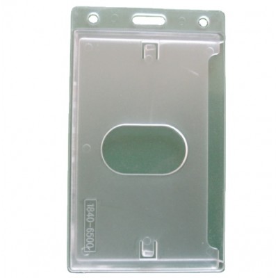 Hot Selling Frosted Rigid Plastic Access Card Dispenser and id card badge holder