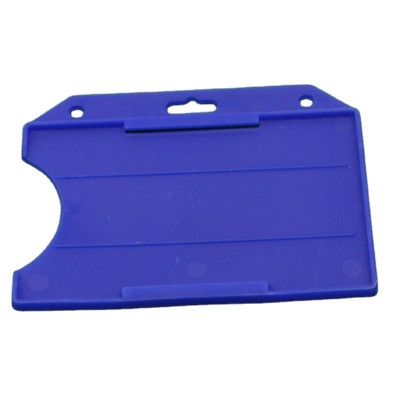 Open Faced Landscape Rigid Card Holders for I.D Cards Holder Employee Staff Worker Student and Business Credit Card Holder