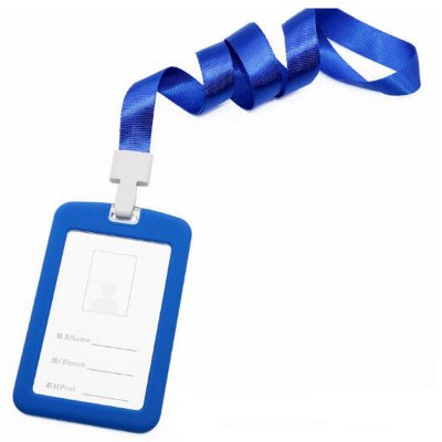 Waterproof Silicone Pvc Card Cover Gift Business Card Holder For Desk Id Badge Holder